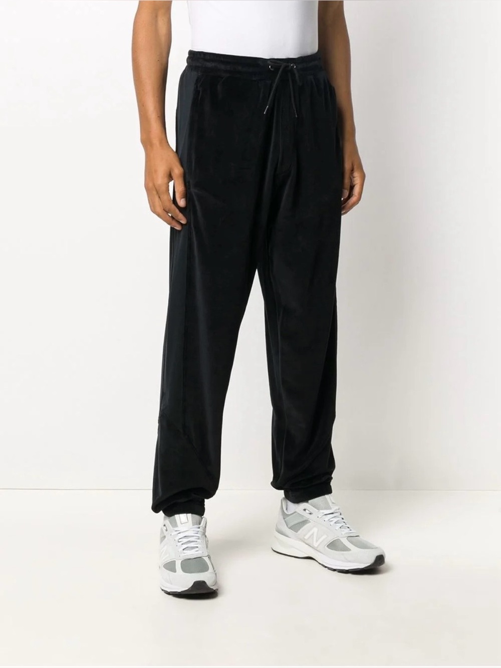 KENZO Men’s Velour Joggers Black size M